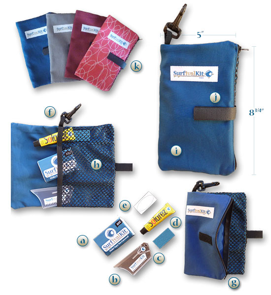 Features of SurfivalKit Mini Surf Gift Accessory
